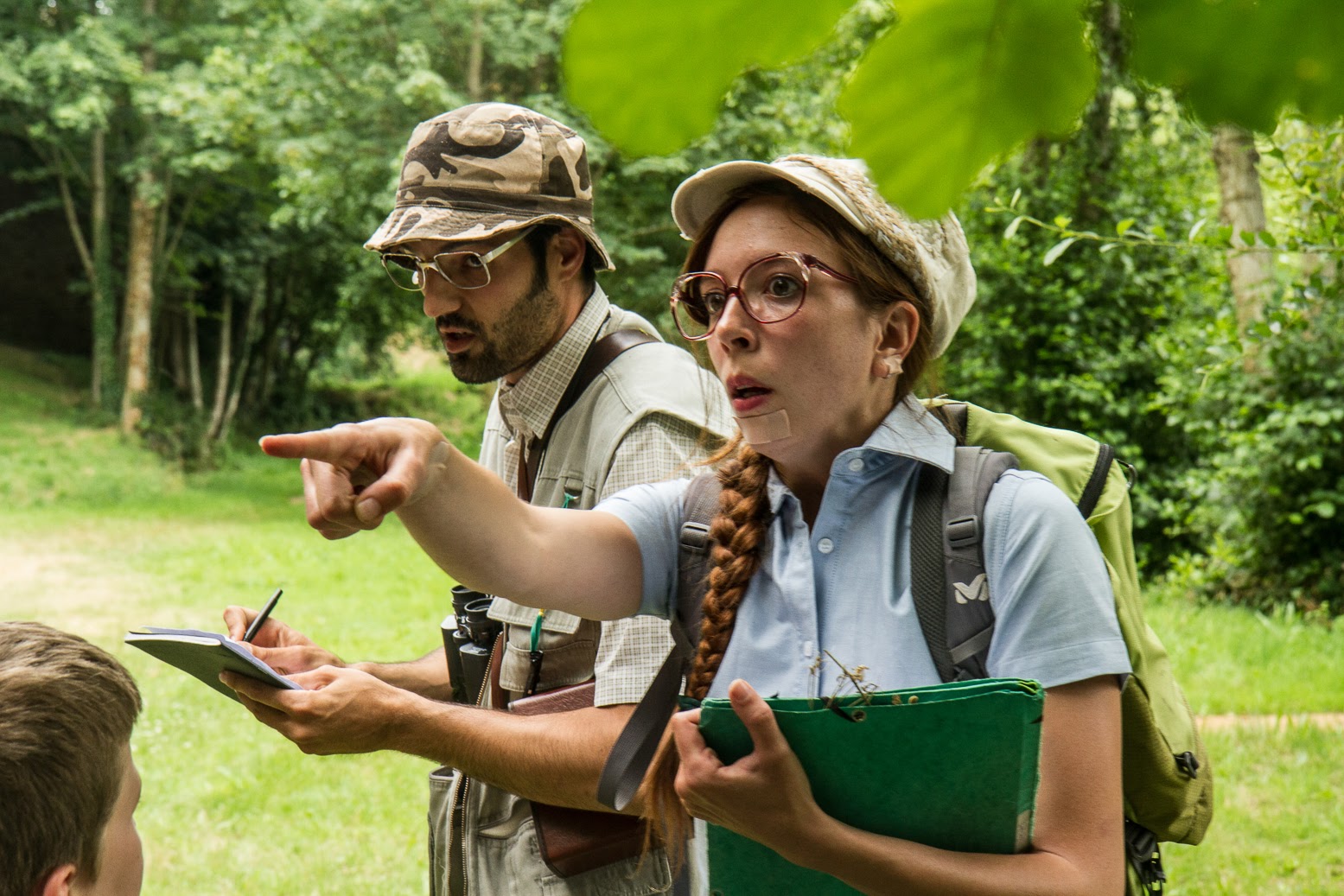 Parodie de sortie naturaliste : « La S.T.R.I.N.G. - Structure Territoriale de Recherche Intégrée sur la Nature Globale » 