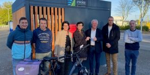 Nouvel abri vélos couvert et sécurisé à Ploudalmézeau