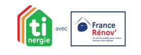 Logos Tinergie et France Rénov